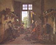 Martin  Drolling Interior of a Kitchen (mk05) France oil painting artist